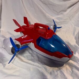 Paw Patrol Air Patroller Plane / Helicopter Toy - 14" - Sound & Lights Work